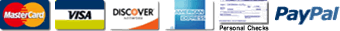 design42 New Media Web Design accepts all major Credit Cards, Personal Checks & PayPal - Installment Plans Available.
