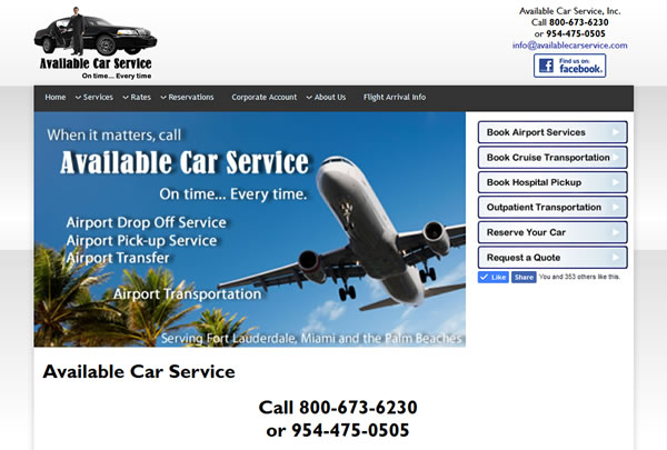 Available Car Service provides Lincoln Town Cars or multi passenger vehicles - design42 New Media Web Design - Complete Solutions, On time. On budget. 828-692-7270 We Accept All Major Credit Cards, Personal Checks & PayPal
Installment Plans Available
