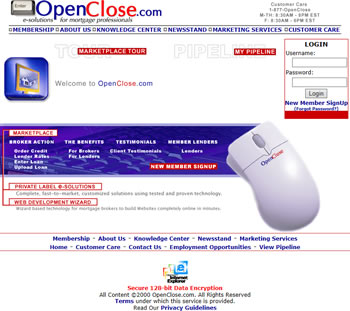 OpenClose.com Website - by design42 New Media Web Design. Call (828) 692-7270. Find out what we can do for your business!