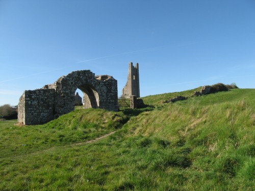 Sheep Gate and the Yellow Steeple, St. Mary's Abbey