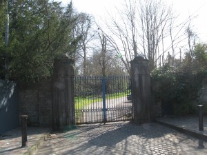 Gate to Leixlip Castle