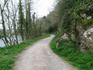 Path beside River Suir