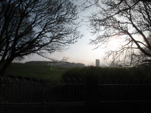 Ballinalacken Castle is a tower house.  It is surrounded by a bawn, a fortified court or enclosure of stone. The walls are used in this area to enclose cattle. 